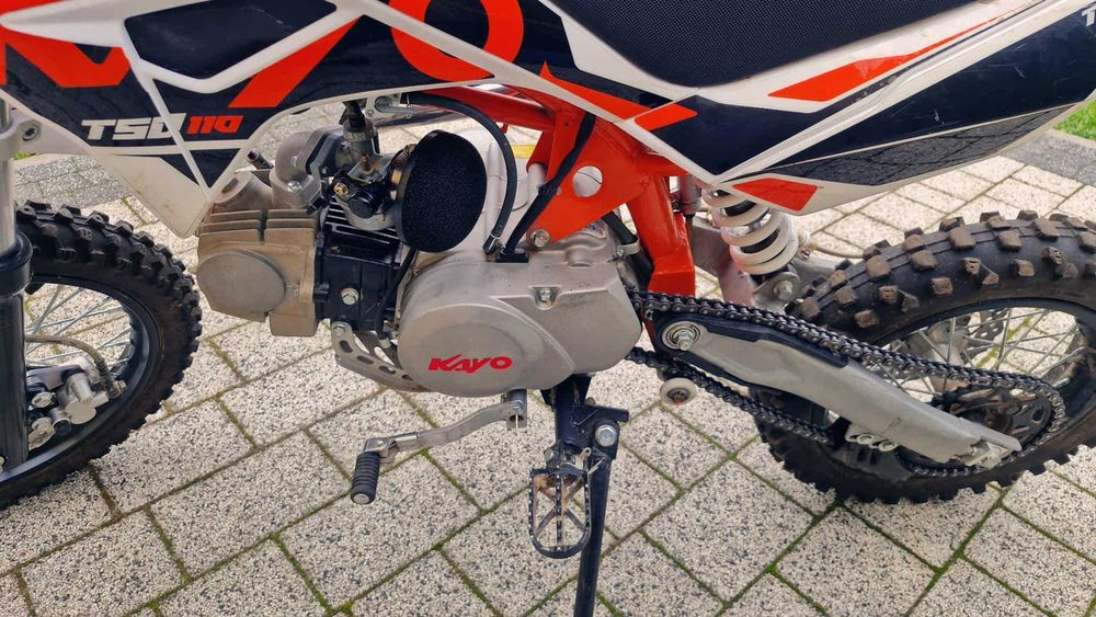 Cross KAYO Pit Bike Kayo 110 TSD  -STAN BARDZO DOBRY