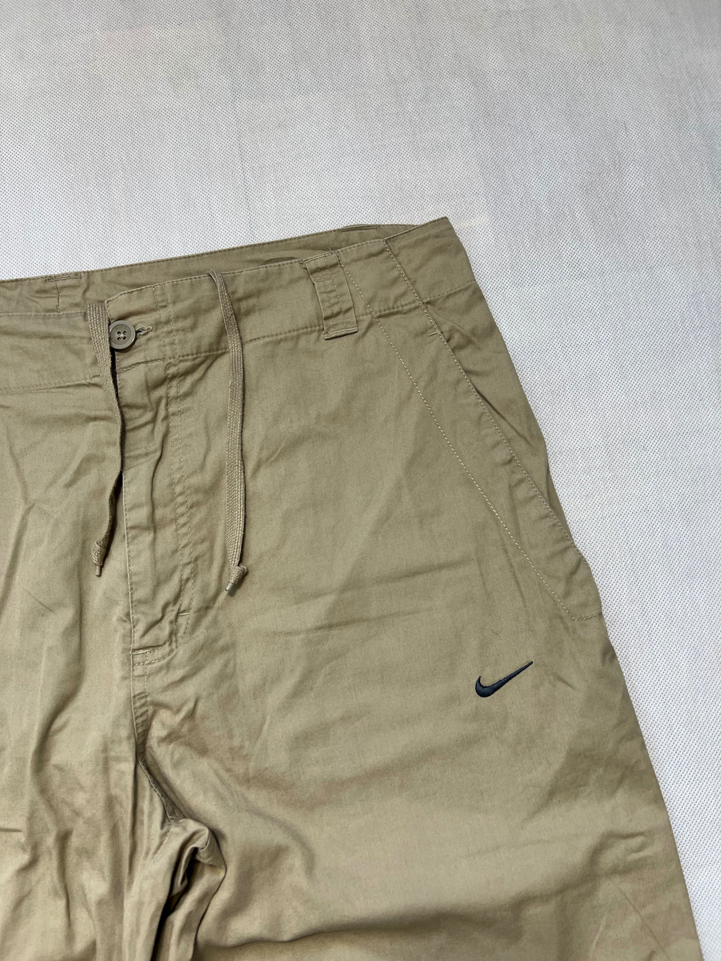 Baggy Spodnie Nike small logo y2k wide