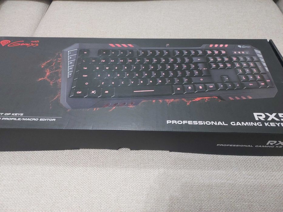 NOVO - Teclado Gamer - Natec - Genesis Rx55 Pro Gaming