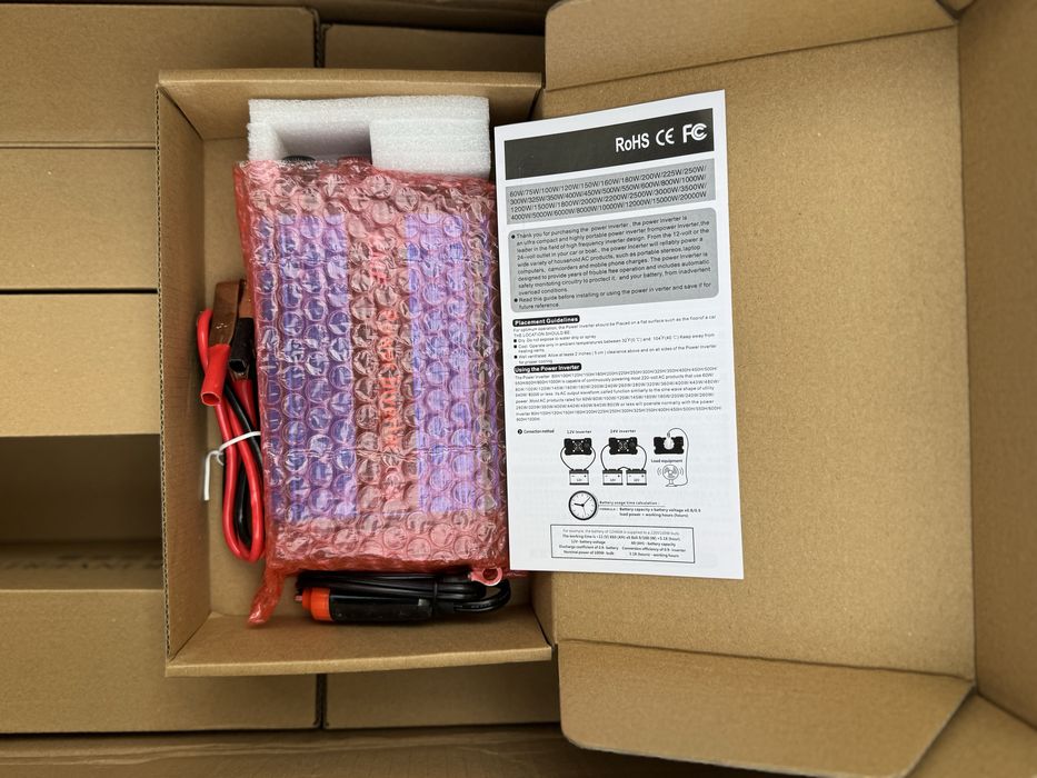 Перетворювач напруги (інвертор) 400W