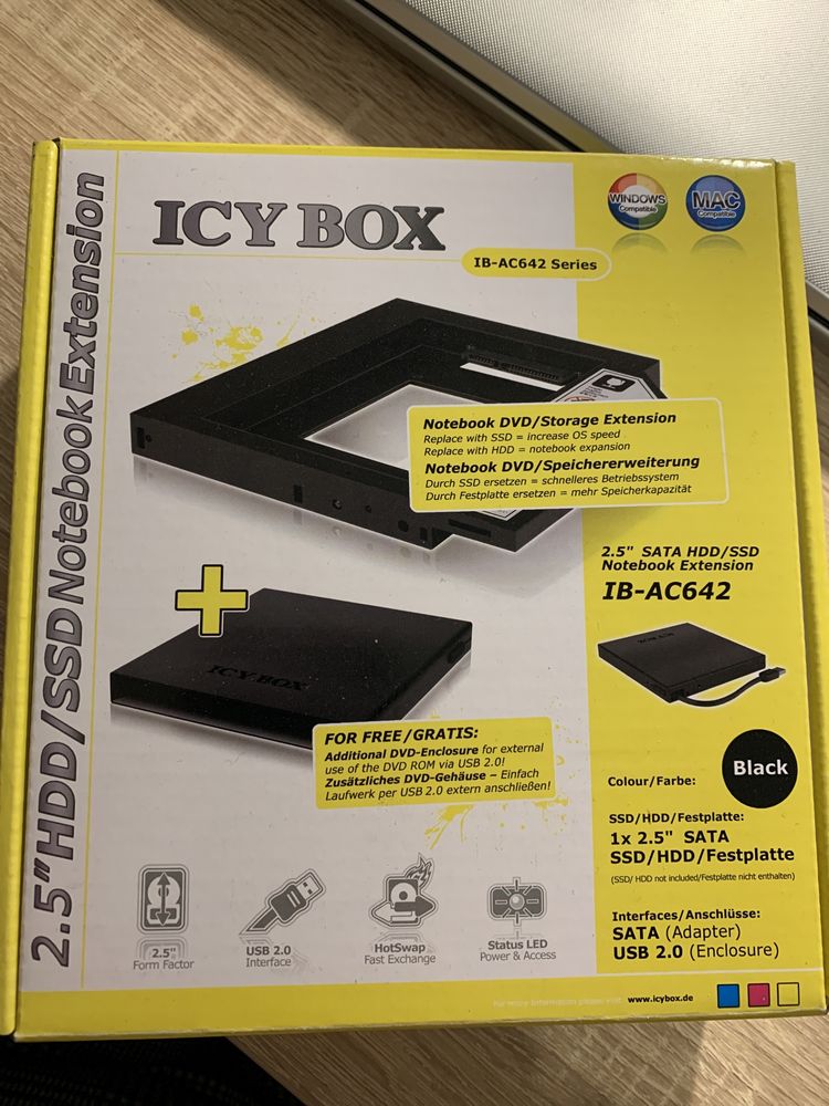 Icy Box złącze nowe