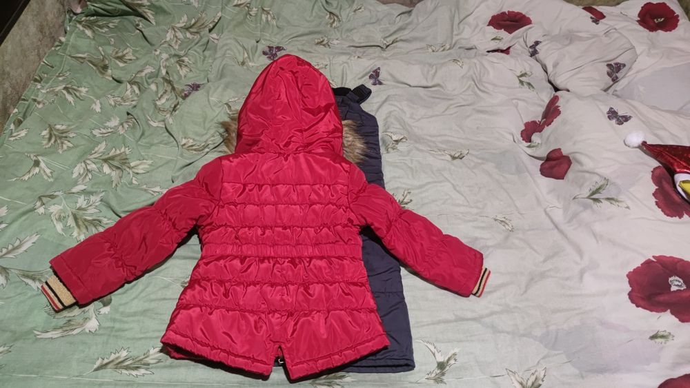 Зимний детский комбинезон