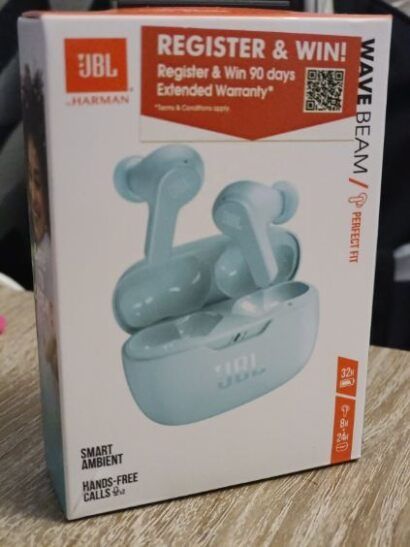 Słuchawki JBL Wave Beam Perfect fit