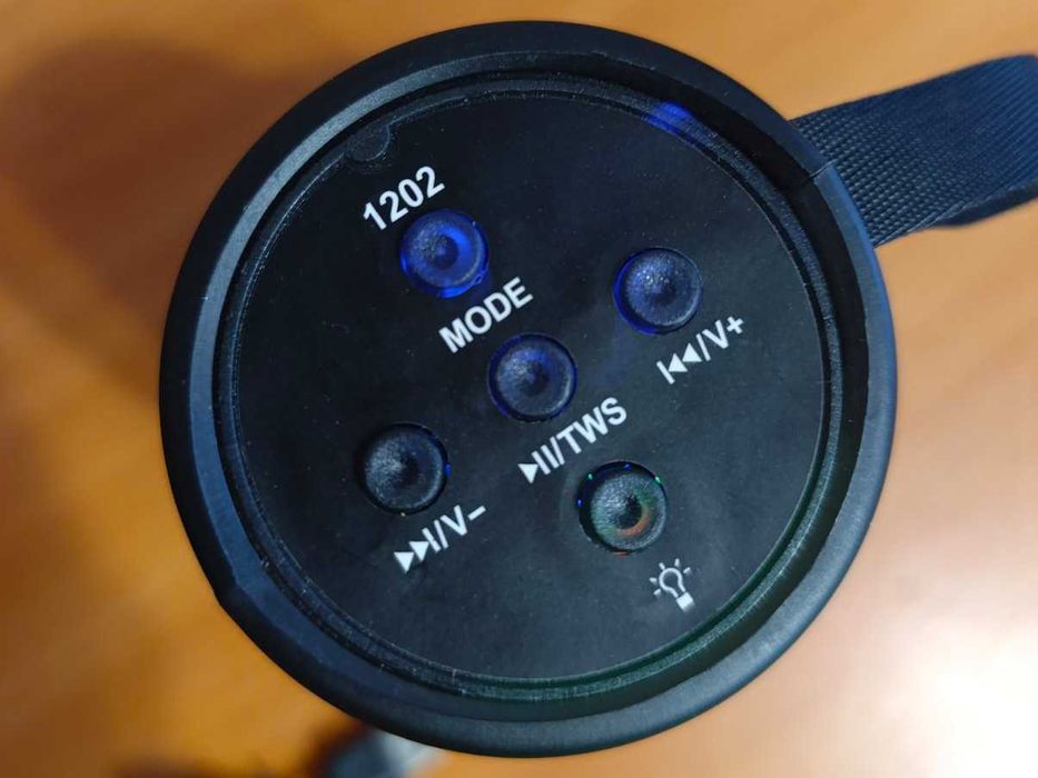 Портативна Bluetooth колонка з підсвічуванням ZQS1202