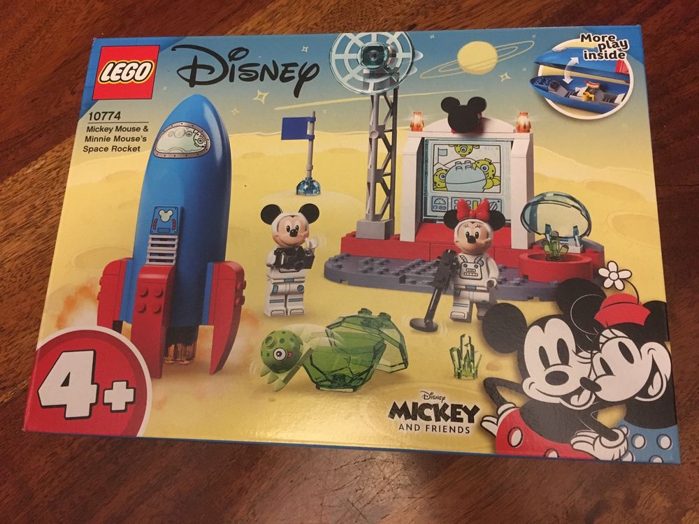 NOWY zestaw LEGO 10774 Disney - Kosmiczna Rakieta Myszki Miki i Minnie