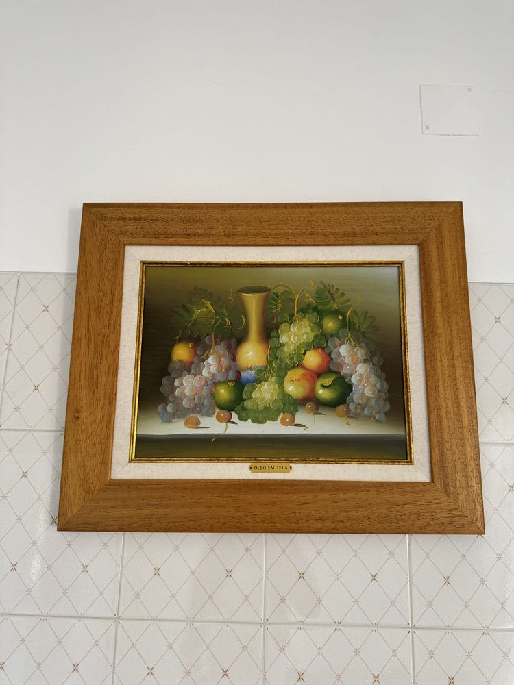 Quadros pintados a óleo