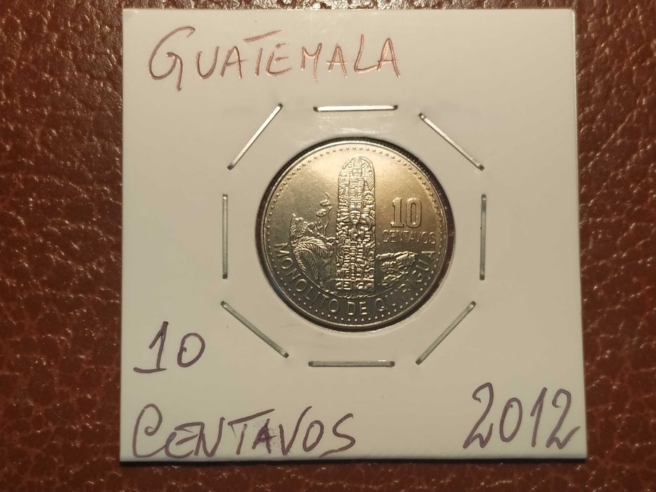82 moeda de 10 centavos de 2012 - Guatemala