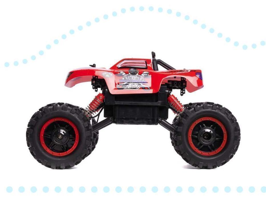 Samochód zdalnie sterowany RC NQD ROCK CRAWLER KING 1:12 USB czerwony