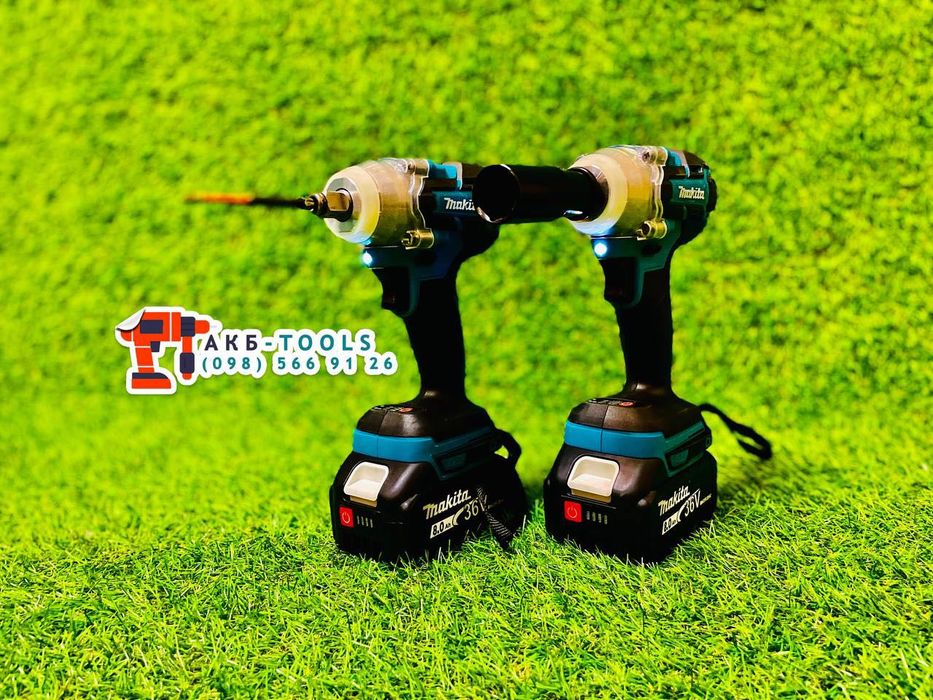 Аккумуляторный гайковерт Makita DTW475 Акумуляторний гайкокрут 1 АКБ