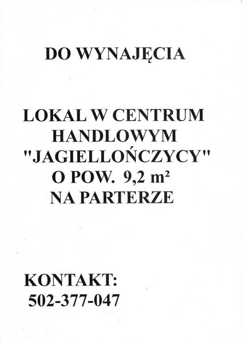 Lokal Jagiellończycy