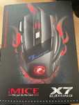 Myszka gamingowa dla graczy LED Dark Knight X7