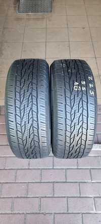 225/55r18 Continental 2sztuki całoroczne