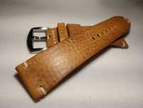 Pasek skórzany do zegarka 24 mm skóra Full Grain , szybki montaż