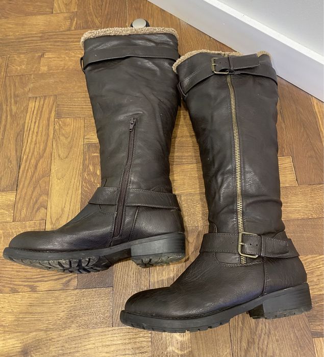 39р зимові чоботи New Look / черевики Ботильйони