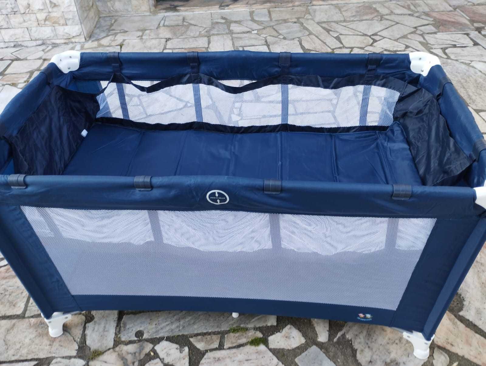 Cama de Viagem para bebé com dois níveis