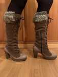 Botas Castanhas Cubanas