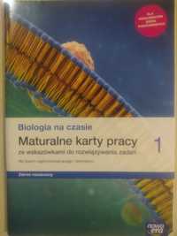 Biologia na czasie 1. Maturalne karty pracy. Nowa Era