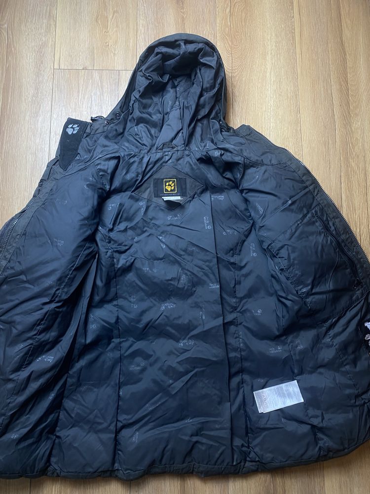 Jack Wolfskin Gorpcore Trekking Outdoor Puchowa Kurtka/Parka