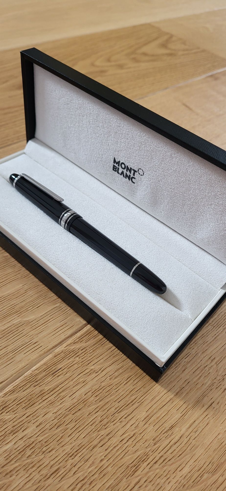 Pióro wieczne MONTBLANC Meisterstuck Classique Platinum - Nieużywane!