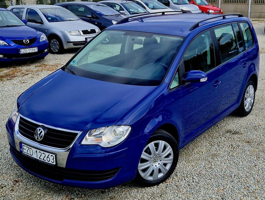 Volkswagen Touran Śliczny ! Zdrowy! Brak korozji! Hak! Rejestracja PL! Zamiana też!