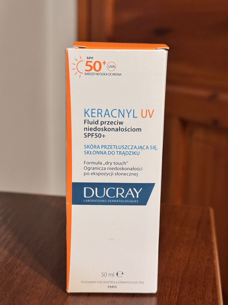 Ducray Fluid przeciw niedoskonaloscią SPF 50+