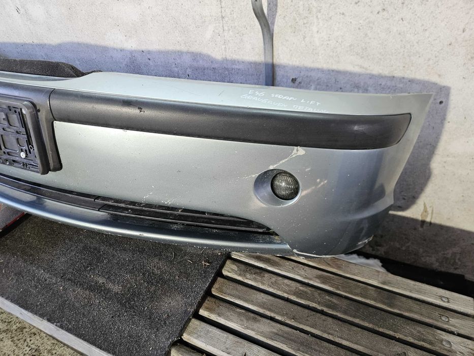 Zderzak Przód Przedni BMW E46 LIFT GrauGruen METALLIC