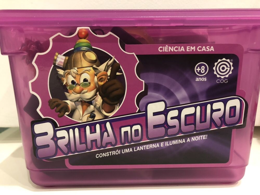 Kit Edicare Brilha no Escuro (Ciência em casa) NOVO