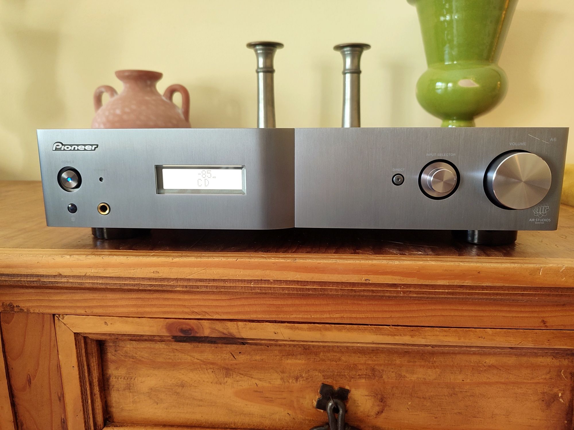 Pioneer A-A6-J Amplificador Hi-Fi Dual Mono Impecável!