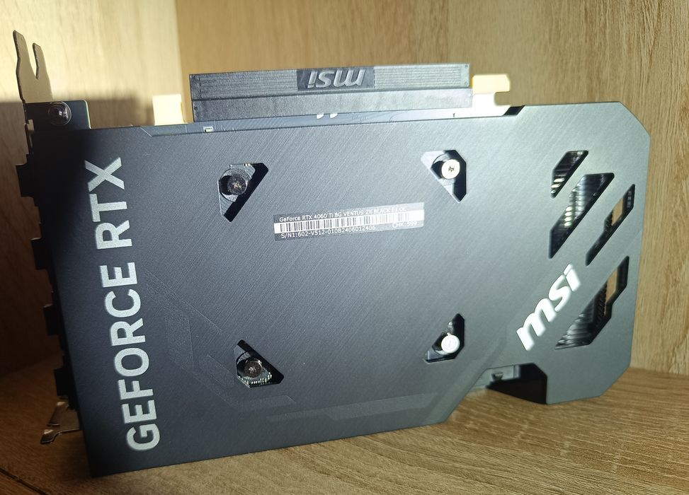 Відеокарта MSI GeForce RTX 4060 Ti VENTUS 2X BLACK 8G