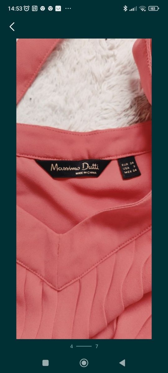 Massimo Dutti bluzeczka zwiewna na lato idealna XS 34 

Nowa nie noszo