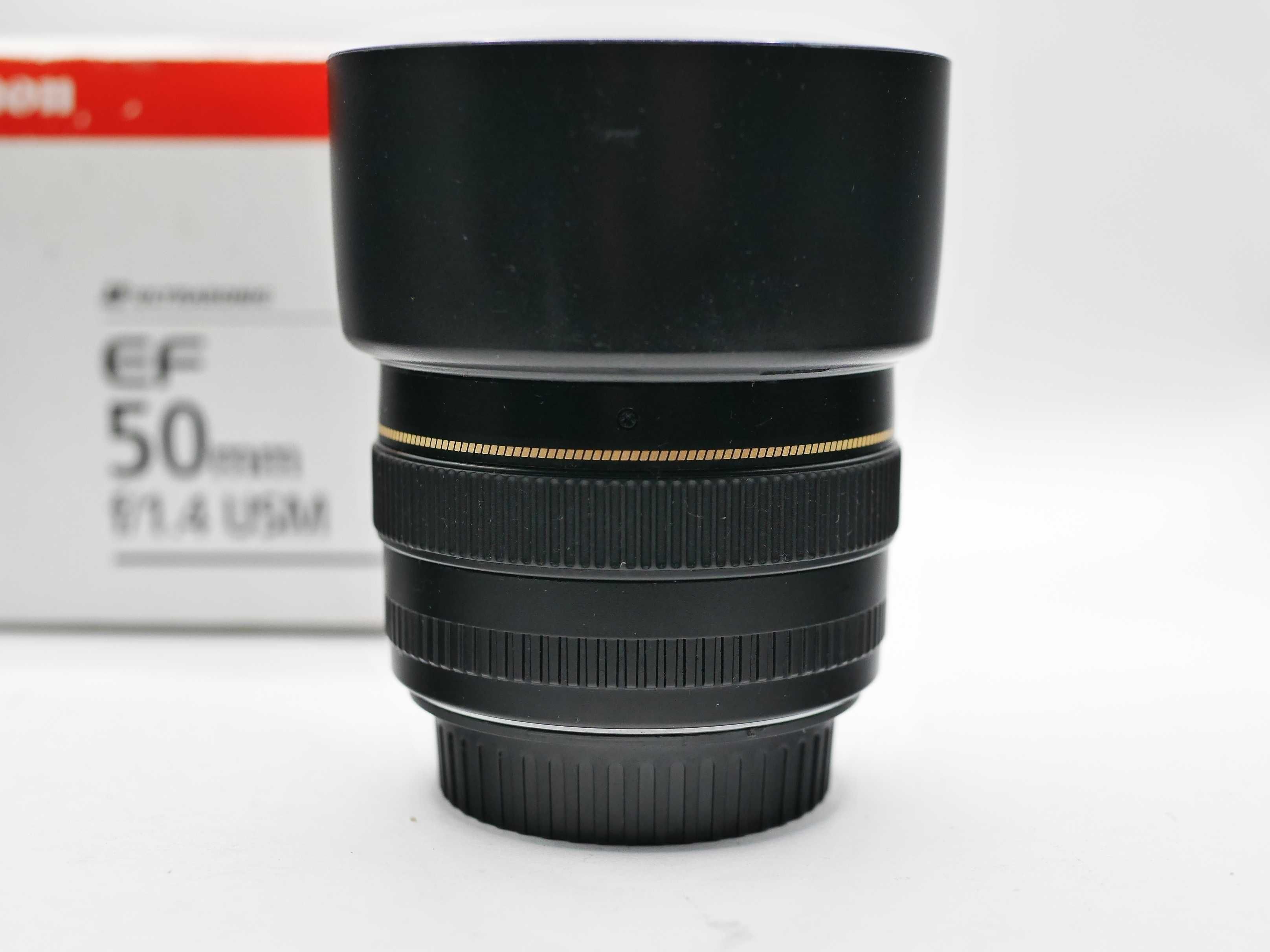 Canon EF 50 mm f 1,4 Ultrasonic EF-S Hoya HMC UV gratis