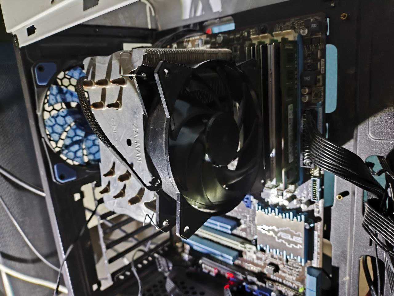 Комплект Asus P8Z77-v lk + Intel Core i5 3570k + zalman cnps10x + DDR3