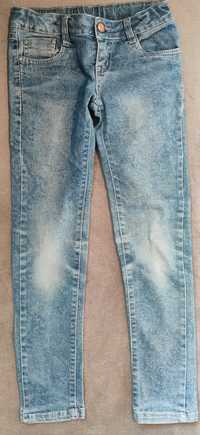 Spodnie dżinsowe dla dziewczynki 134 cm5