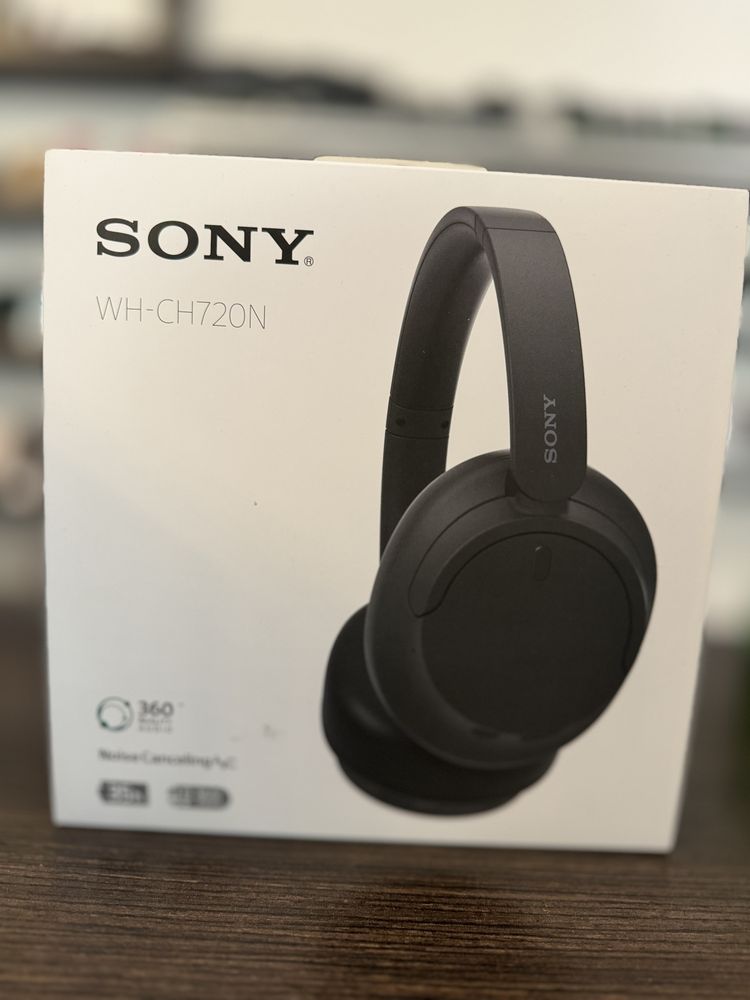 Słuchawki bezprzewodowe nauszne Sony WH-CH720NB Poznań Długa 14