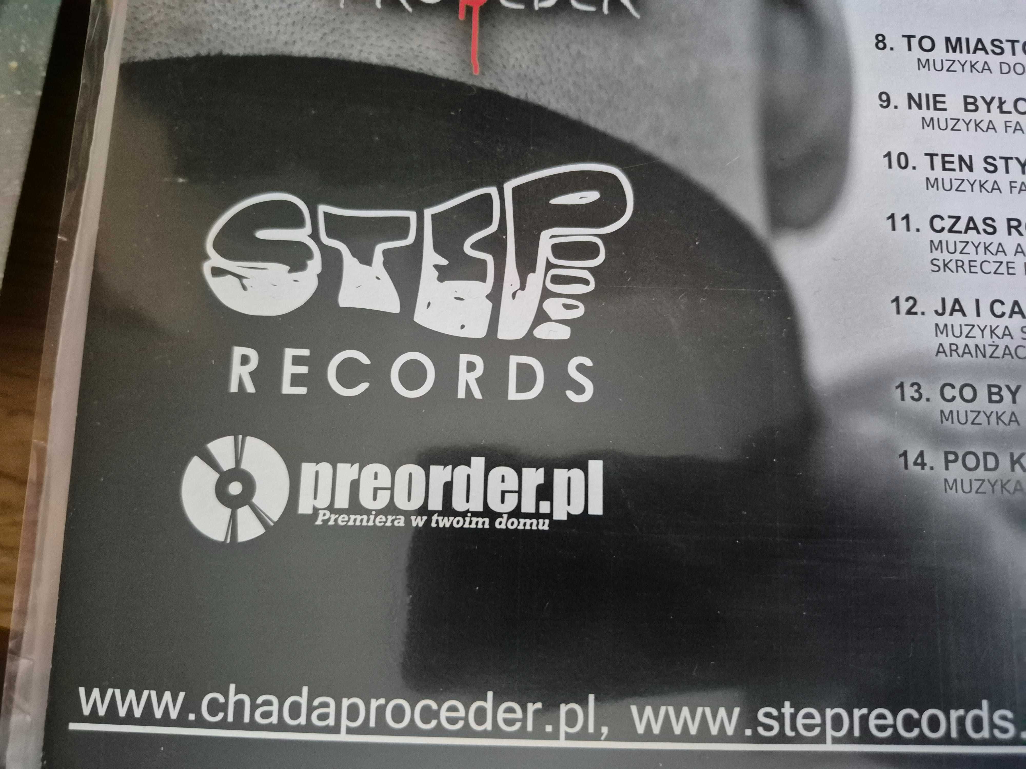 Chada Proceder LP 1sze wydanie autograf nowa