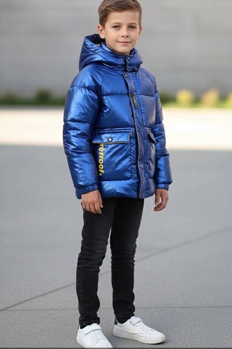 Куртка дитяча зимова тепла на 6-12 років!
