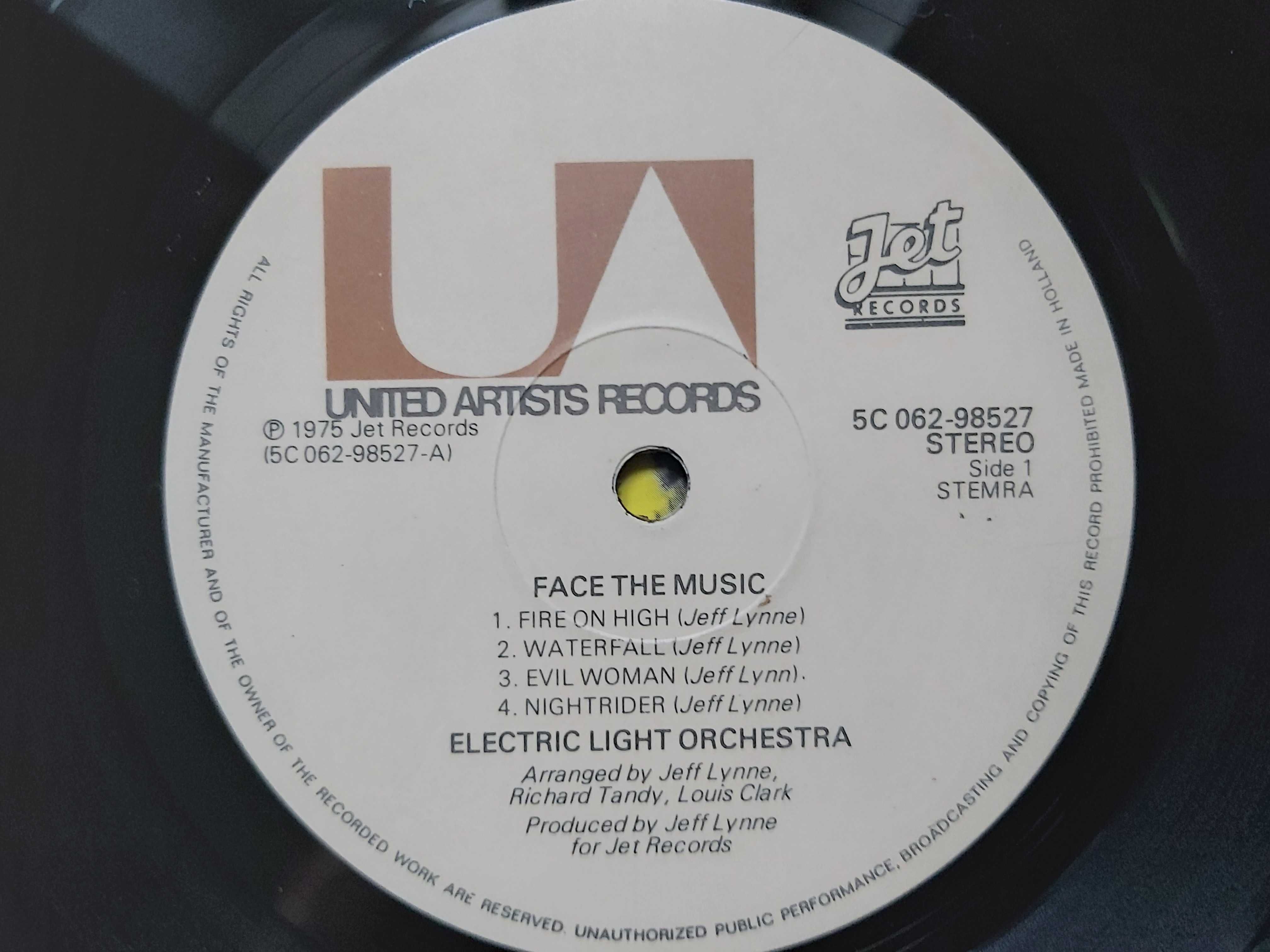 Виниловая пластинка Electric Light Orchestra ‎– Face The Music