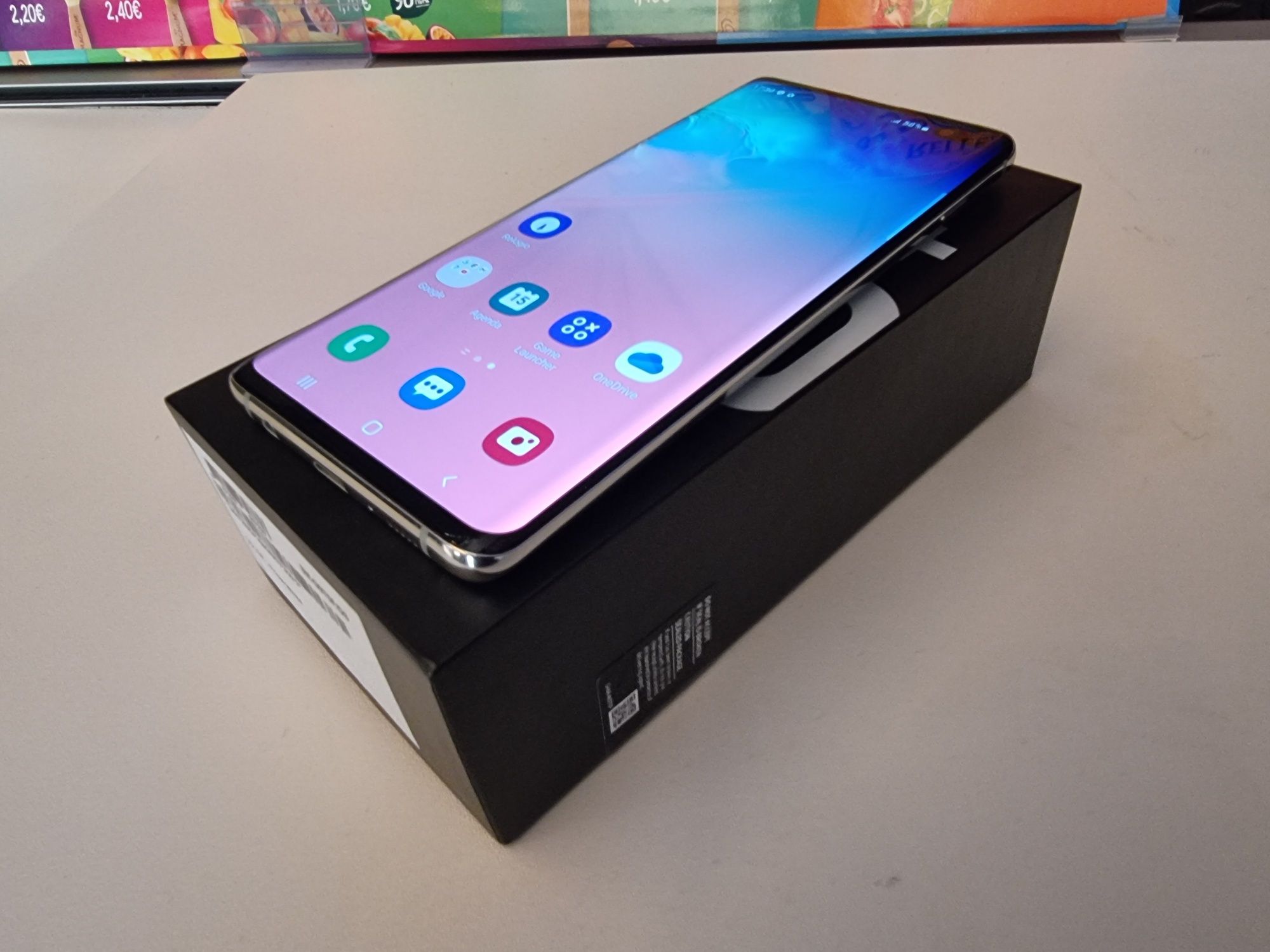 Samsung S10plus prisn White  (128gb)