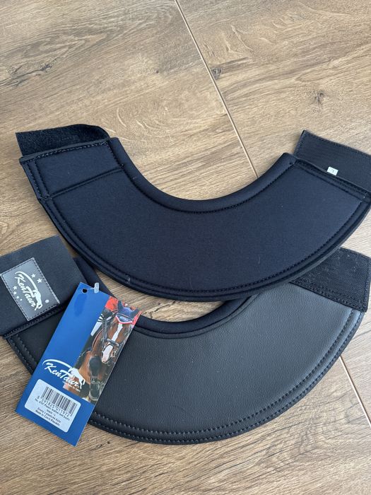 Kalosze Kentaur syntetyczna skóra czarne, nowe