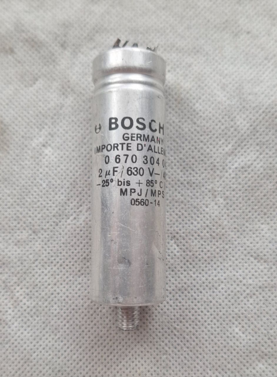 Kondensator olejowy Bosch 2 uf
