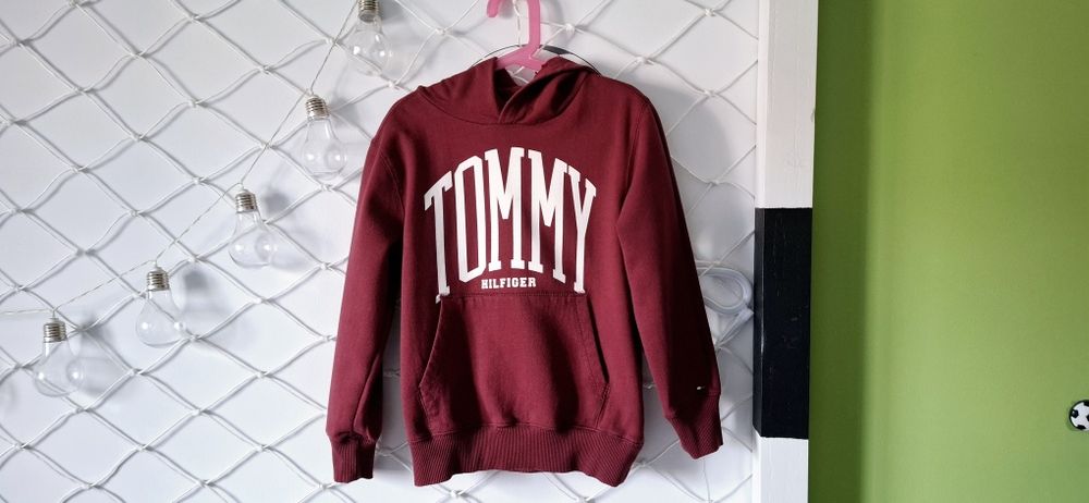 Tommy Hilfiger, bluza z kapturem, roz. 122cm