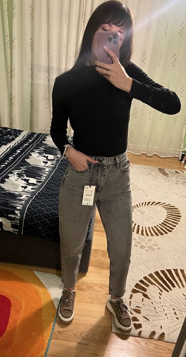 Zara mom fit супер стильна модель!