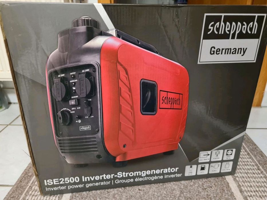 Электрогенератор Scheppach ISE 2500 генератор бензиновый инверторный