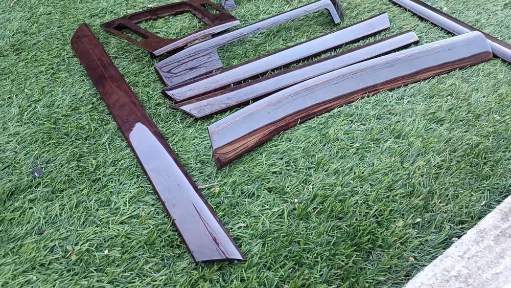 Conjunto Frisos interiores Folha de Madeira Bmw E46 Sedan ou touring