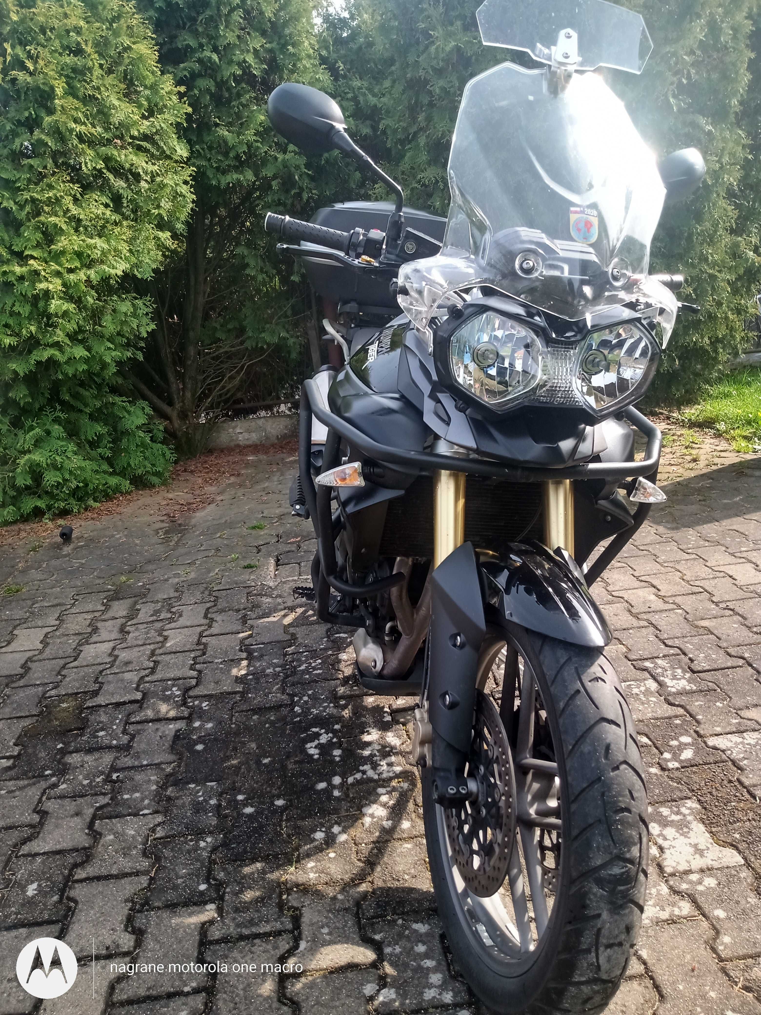 Triumph Tiger 800 stan bdb,przebieg 32 tys.