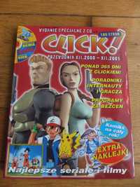 NOWY retro kalendarz CLICK! wydanie specjalne CD 2001 pokemon gry