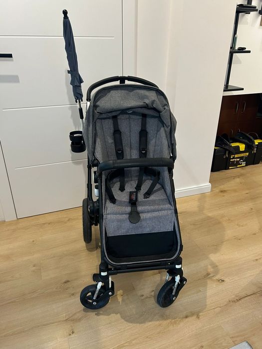 Wózek Bugaboo Cameleon 3 szary + dodatki