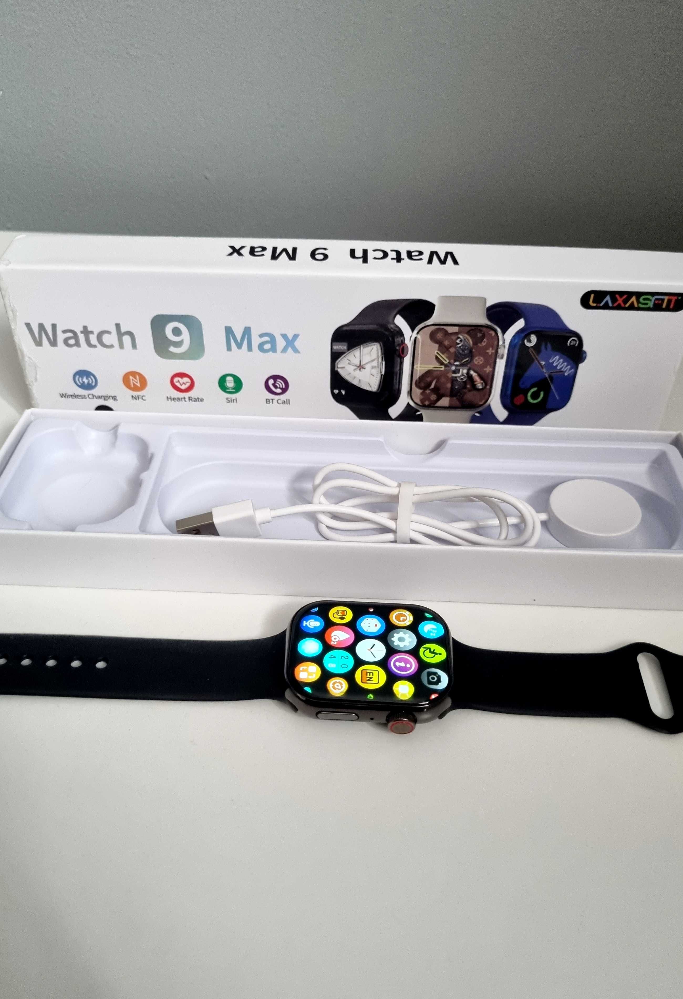 Smartwatch czarny S9 Max