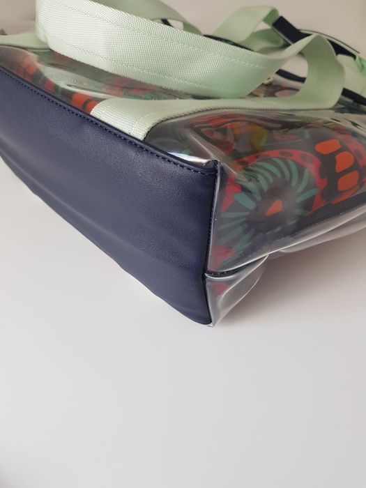 Nowa podwójna plastikowa torba plażowa Radley London