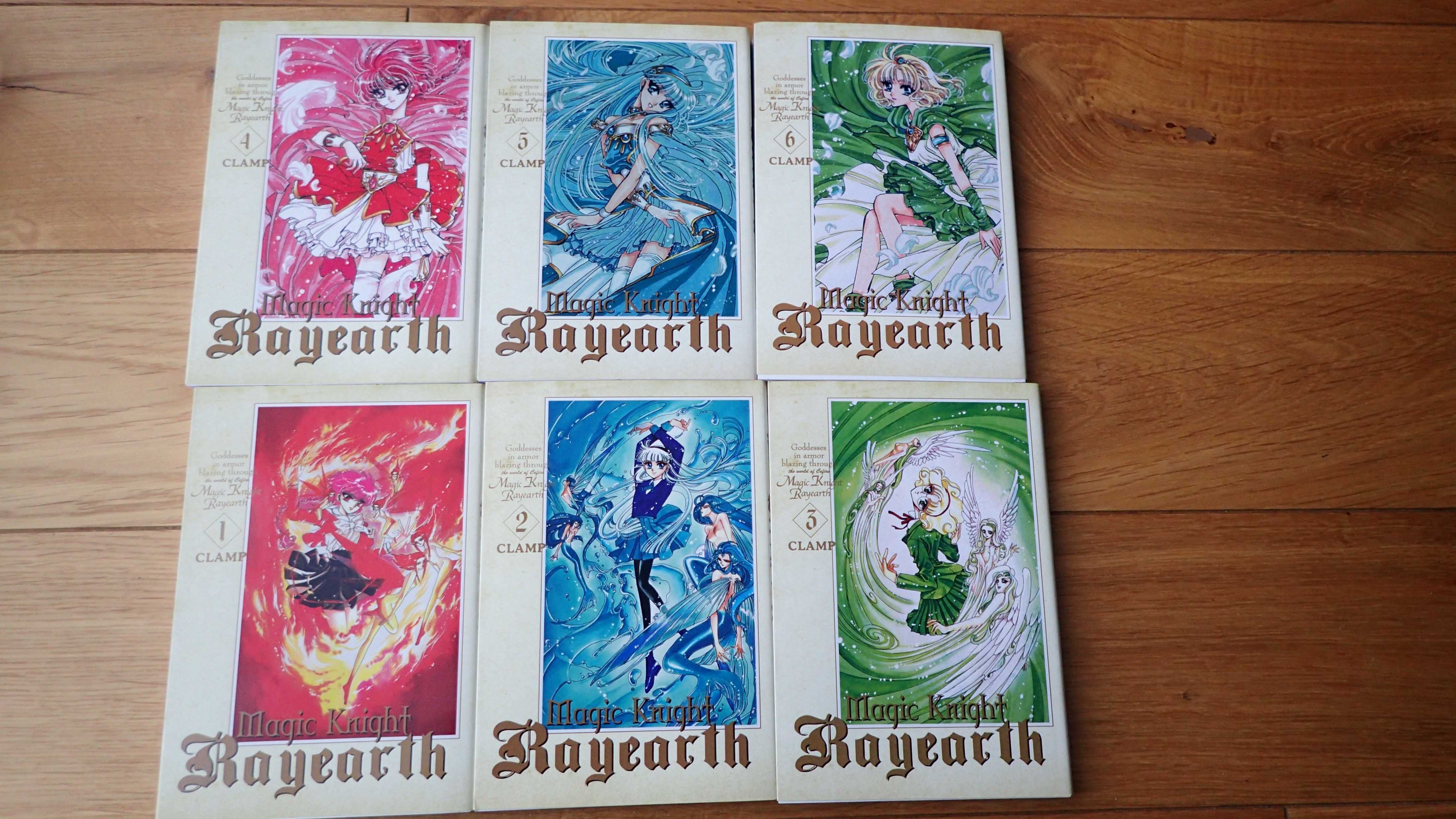 Manga Magic Knight Rayearth kpl. 6 tomów